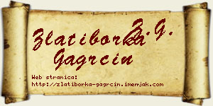 Zlatiborka Gagrčin vizit kartica